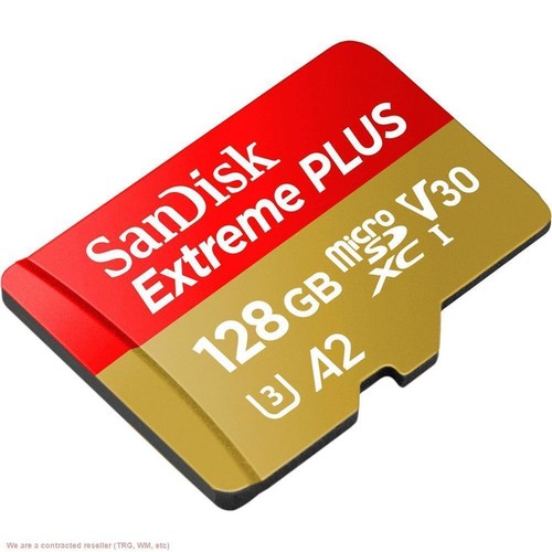 SanDisk Extreme PLUS 128GB microSD - Picture 2 of 3