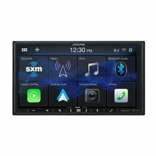 Alpine iLX-407, 7" Double-DIN Digital Media Receiver w/ CarPlay and Android Auto