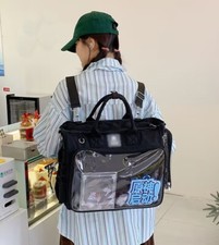 Japanese Girls JK Uniform Handbag Student Cosplay Ita Bag backpack Shoulder Bag