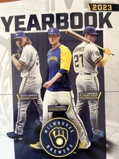 2023 MILWAUKEE BREWERS YEARBOOK MLB PROGRAM WORLD SERIES ? 160 PAGES SHIPS NOW!