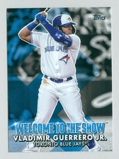 2022 Topps Series 1 Welcome To The Show WTTS-24 Vladimir Guerrero Jr Blue Jays