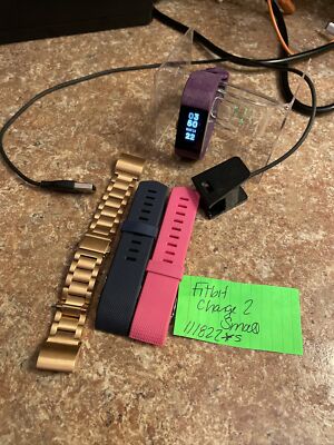 FITBIT Charge 2 Activity Tracker Steps Distance Heart Sleep Calories Small