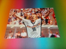 Jürgen Klinsmann DFB World Champion 1990 signed autograph 20x30 photo in p.