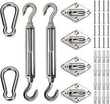 6 Zoll Rechteck Sonnenschutz Segel Edelstahl Hardware Installation Kit Werkzeug