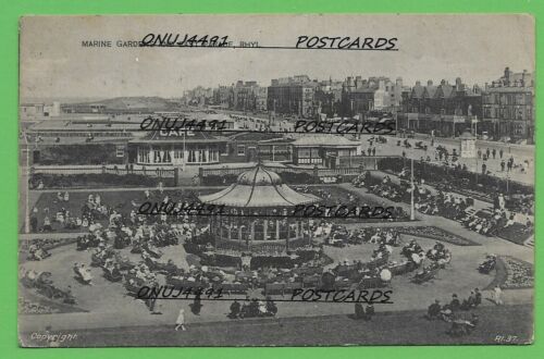 Marine Gardens und Ostparade, Rhyl. Lilywhite Karte mit Poststempel Rhyl 1927 - Bild 1 von 2