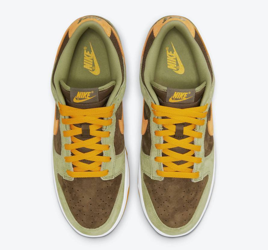 Nike Dunk Low SE Dusty Olive Pro GOLD DH5360-300 Men's Size | eBay
