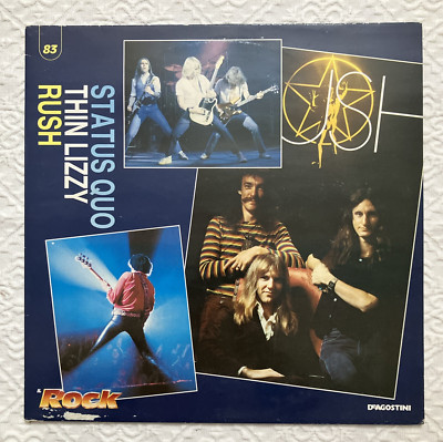 Status Quo/Thin Lizzy/Rush - Lp Vinyl Verlag 1990 By arcangelo