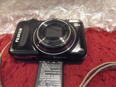 Fujifilm FINEPIX T-310 T-Series 14.0MP 10x Digital Camera - Black 