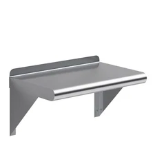 10 in. x 16 in. Stainless Steel Wall Shelf