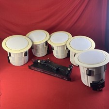 Speakercraft Time Three In-ceiling 5 Speaker System W/time Controller - Rare!