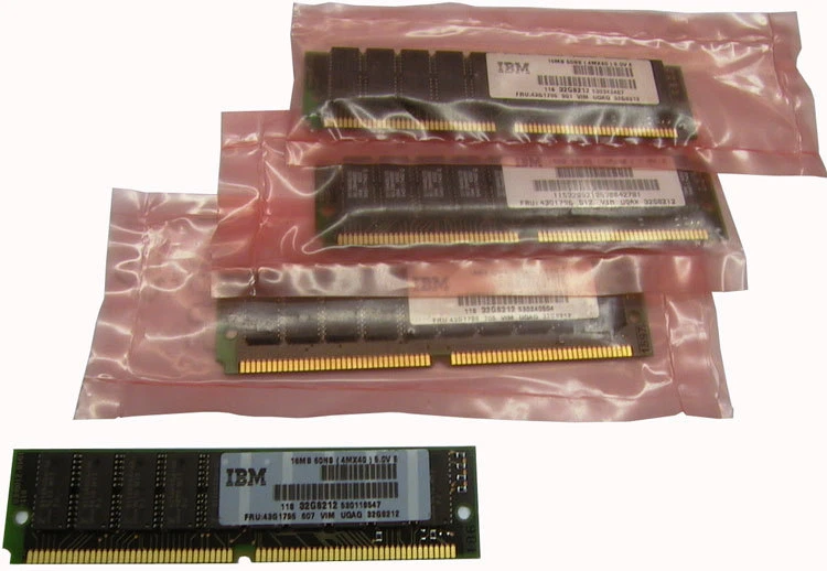 IBM 32G8212 16MB SIMM 32G8212 5V PS/2 RS6000 43G1796 MEMORY RAM SPEICHER S75 - Bild 1 von 1