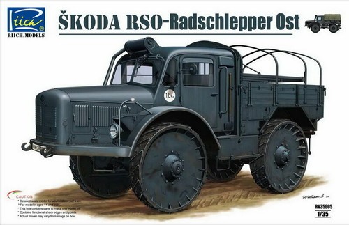 Riich Models RV35005 1/35 Skoda RSO Radschlepper Ost - 第 1/12 張圖片