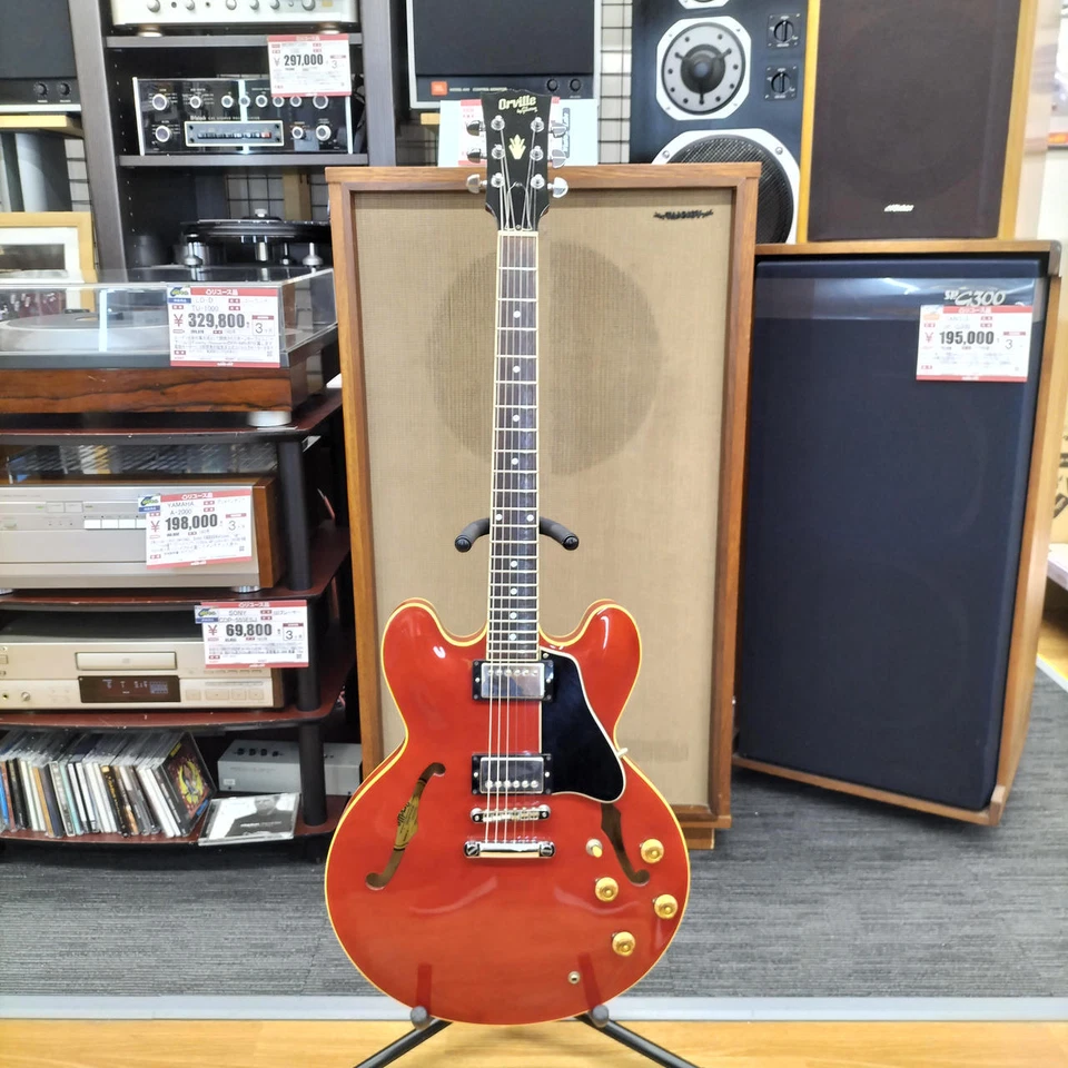 ORVILLE BY GIBSON ES-335CH Used Electric Gutiar - Image 4 of 4