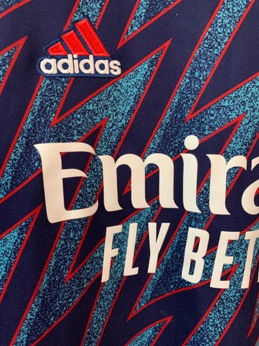 Arsenal London 21/22 Third Football Shirt Adidas Soccer Jersey Size L #35 - Picture 7 of 23