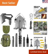 Martensitic Steel Survival Shovel Set - Durable & Reliable for Any Challenge