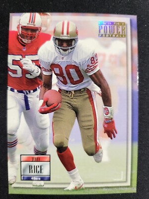 1993 Pro Set Power Jerry Rice GOLD PARALLEL card #80 49ERS | eBay