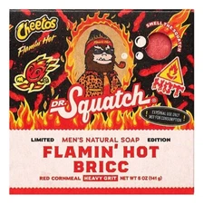 Dr. Squatch All Natural Bar Soap, Flamin' Hot (Limited Edition)