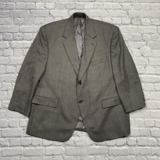 Lauren Ralph Lauren Sport Jacket Blazer Gray Houndstooth Dark Academic Read