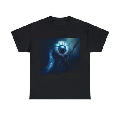 Dark Fantasy Art T Shirt Abstract Monster Metal Band Tee Tour Halloween Scary