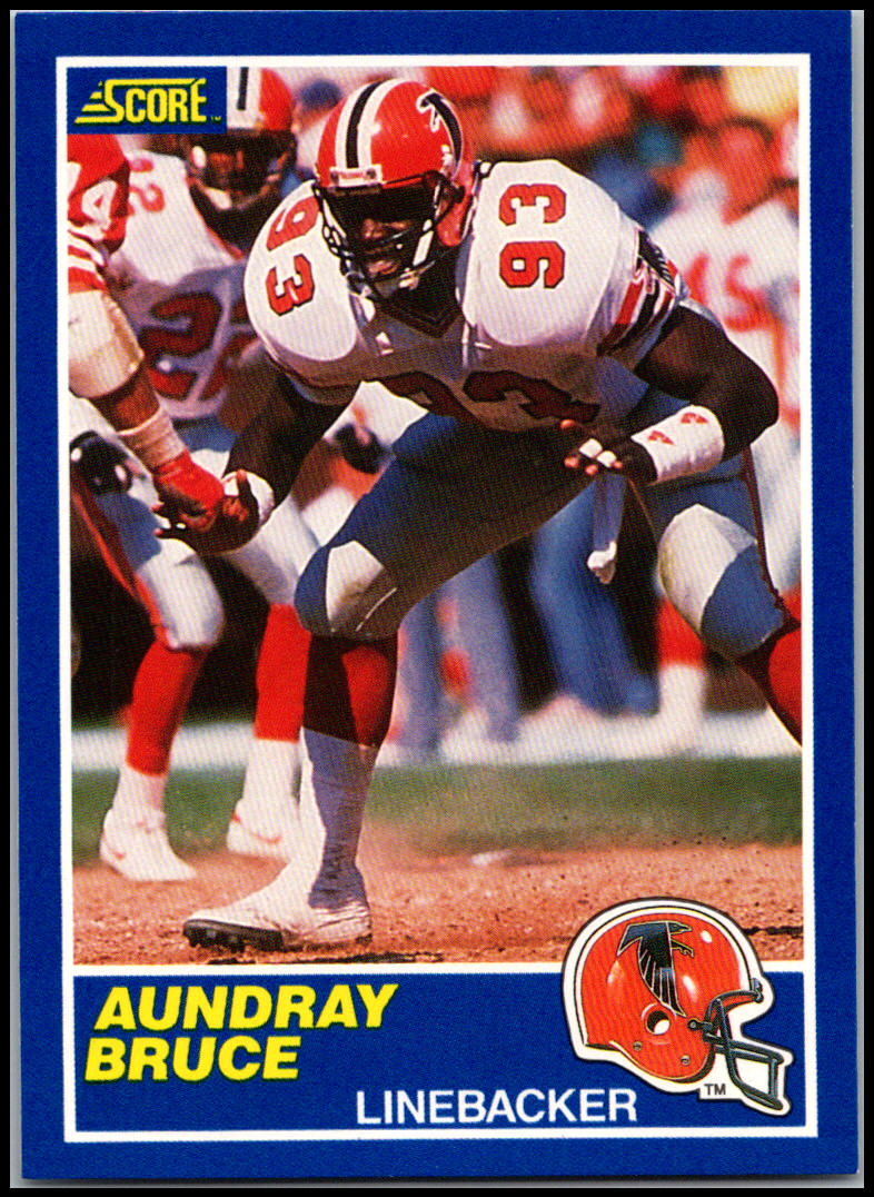 1989 Score ROOKIE  RC #93 Aundray Bruce FREE SHIPPING!