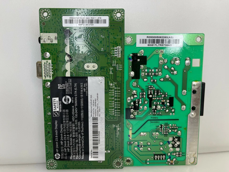 HP 24mh 23.3" Display Monitor Main/Power AD0-25W1/ R017122810482 / R35243720150 - Image 2 of 4