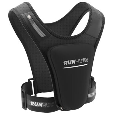 Run Lite® Running Vest with Waterproof Phone Holder, Adjustable