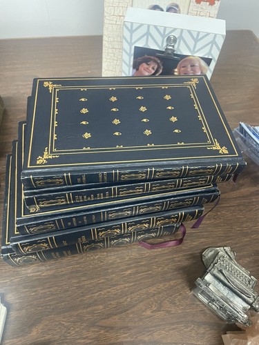 Set 5 International Collectors Library Antique Books: Gone With The Wind, Giant - Foto 3 di 18