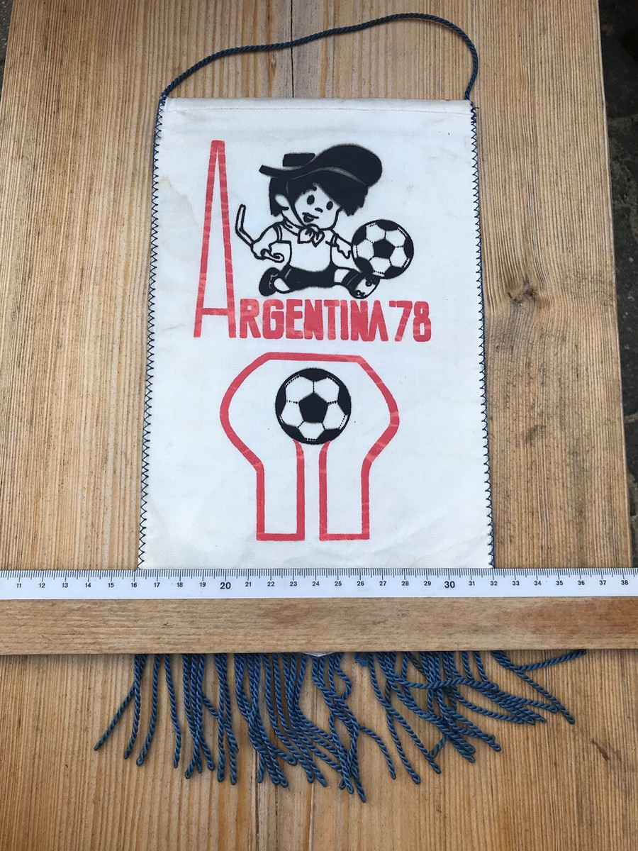 Fanion Pennant Wimpel Finale Coupe du MONDE 1978