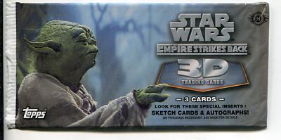 Star Wars Empire Strikes Back Widevision 3D Factory Sealed Hobby Packet / Pack