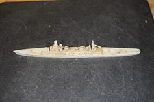  1:1320 Authenticast Lead Model Ship Light Cruiser La Galissonniere Orig Box 