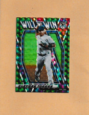 2021 Panini Mosaic - Gleyber Torres #WTW7 Will to Win Green New York Yankees