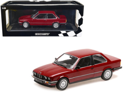 【ふるさと割】 Minichamps 1982 BMW 323I Carmine Red 1/18 Diecast Model Car 乗用車