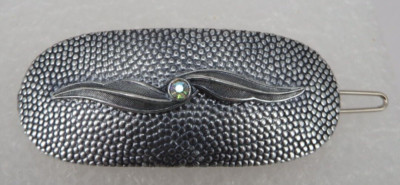 Neugablonz Dieter Knobloch: Haarklammer mit Diamant um 1950/1960 (113252)