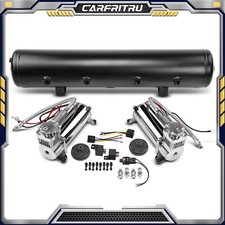 580 Air Suspension Compressor For 5 Gallon Air Tank 180psi Off Pressure Switch