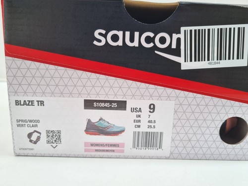 Saucony Trainers Women's Blaze TR Running Fitness /Walking Shoes Size UK 7 EU 40 - Picture 6 of 7