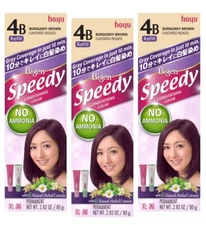 Bigen Speedy Conditioning Color Refill #4B Burgundy Brown (Pack of 3)