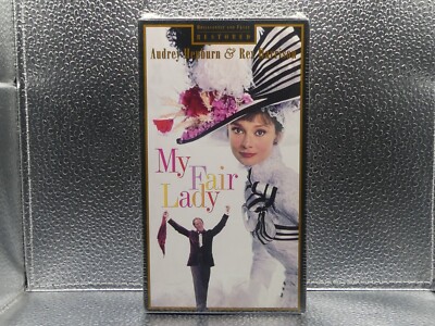 My Fair Lady G Musical Romance Drama Watermark 2 Tape Set VHS New Factory Sealed