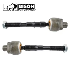 Bison Performance 2pc Set Front Inner LH RH Steering Tie Rod Ends For FX35 FX50