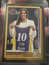 2025 Panini Donruss WNBA Kelsey Plum Green Glitter Los Angeles Sparks SSP 🔥🔥