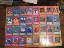 Old Yugioh Cards Lot vintage unsearched yu gi oh cards lot junk drawer lot