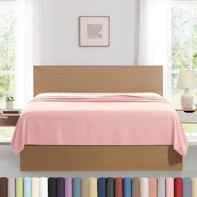 , Inc. Dorm Room Essentials 2-Pack Twin XL Flat Sheets Only, Back to School/C...