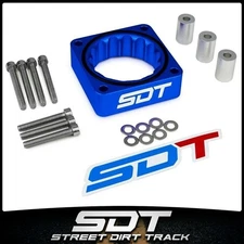 Throttle Body Spacer for 1987-2004 Jeep Grand Cherokee Wrangler XJ WJ YJ Red