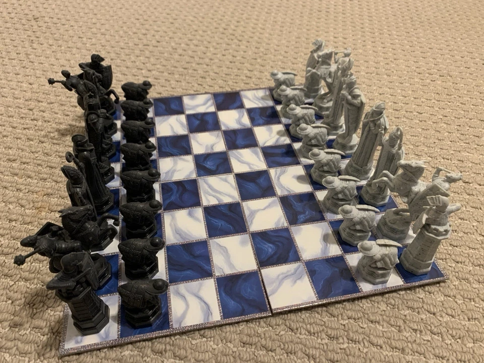 Harry Potter Wizard Chess Game Original Box Complete 2002 Mattel - Image 4 of 4