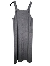 Furst Retro Striped Tank Midi PS Black Neutral Minimalist Lagenlook Preppy Chic