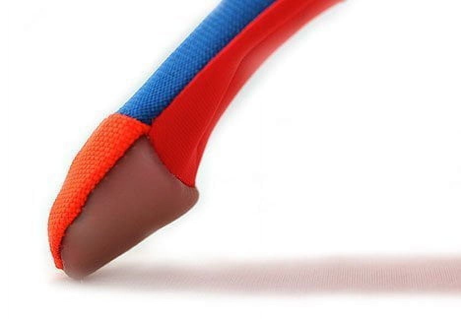 Flying Squirrel Canvas Fetch Dog Toy, Large 11" for Large Breeds, Multicolor