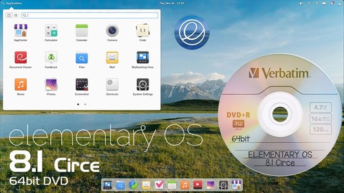 ELEMENTARY OS 8.1 CIRCE Linux Install & Live 64bit DVD - Picture 2 of 2