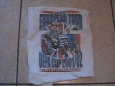 IPSWICH TOWN ITFC TRACTOR BOYS T-Shirt EUOPEAN TOUR UEFA CUP 2001/02  Size S