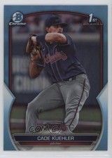 2023 Bowman Draft Chrome Sky Blue Refractor Cade Kuehler #BDC-21 0b3