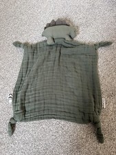 Liewood Green Dinosaur Cuddle Cloth Comforter Dino Security Blanket Agnete 