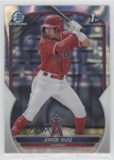 2023 Bowman Chrome Prospects Lava Refractor /399 Jorge Ruiz #BCP-123 0nr3